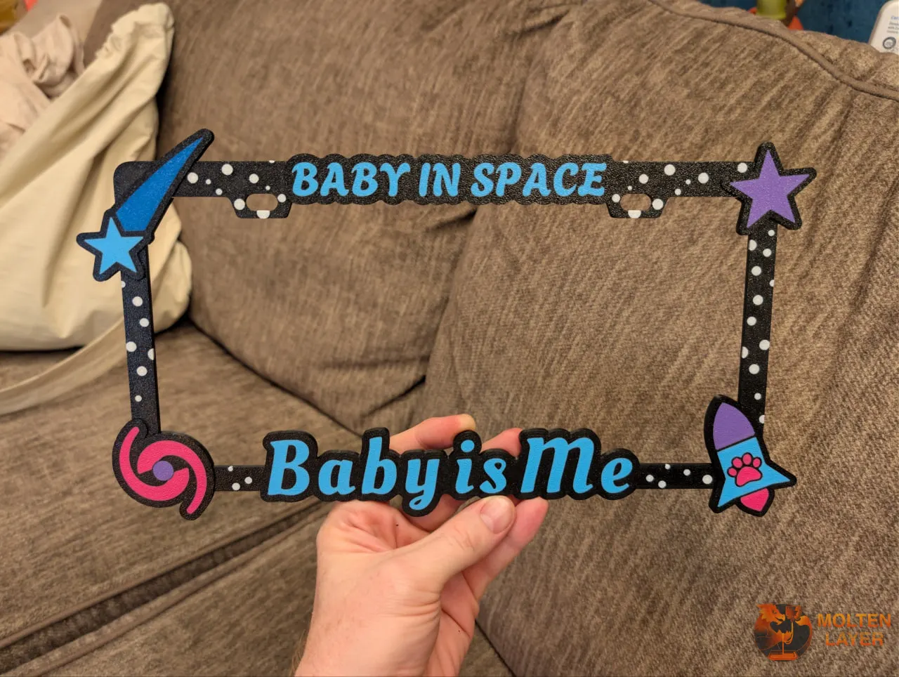 Baby In Space Baby Is Me
Outer Space Theme
Azure Blue Purple Pop Pink White