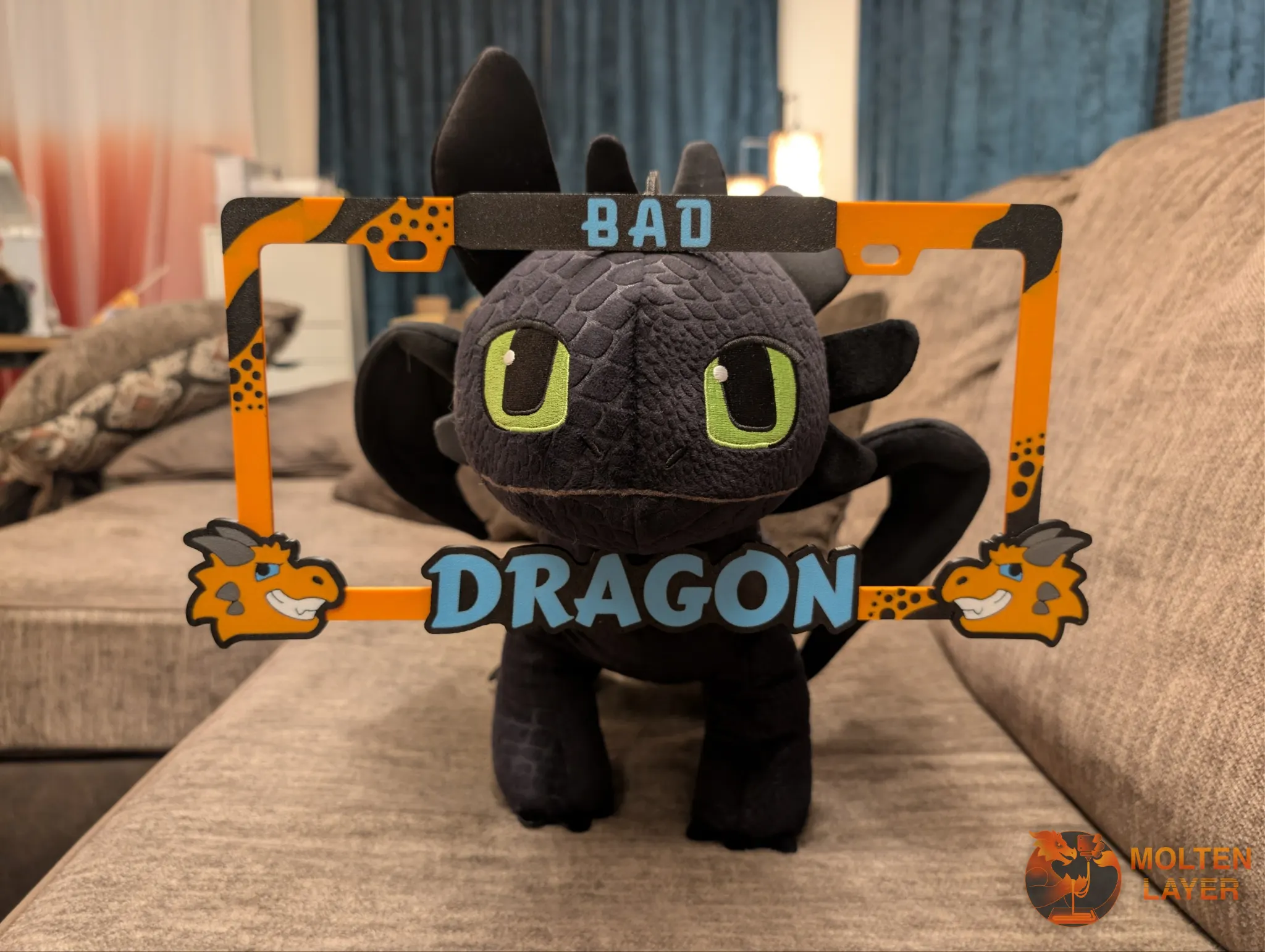 Bad Dragon
Orange Black Azure Blue White Dark Gray
Ornaments
Toothless